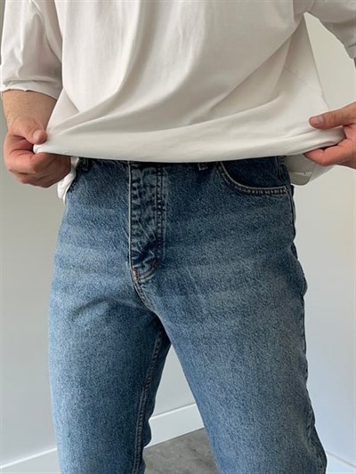 Boyfriend Kot Pantolon  Mavi