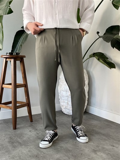 Duble Paça Jagger Paça Mint Yeşili Kumaş