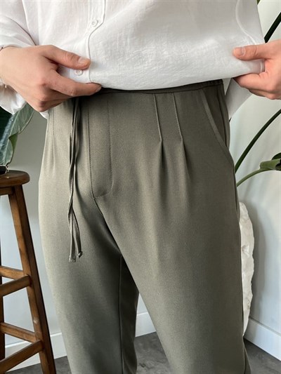 Duble Paça Jagger Paça Mint Yeşili Kumaş