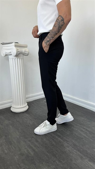 LM Klasik Slimfit Kumaş Pantolon Siyah