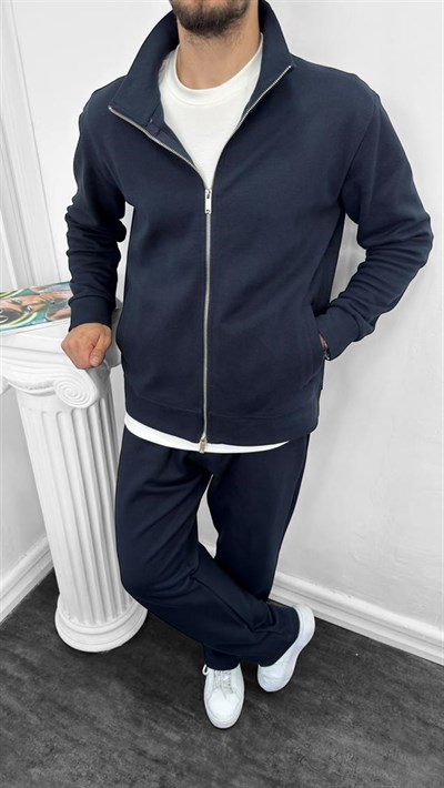 MR Premium Pike Ceketli Takım Lacivert