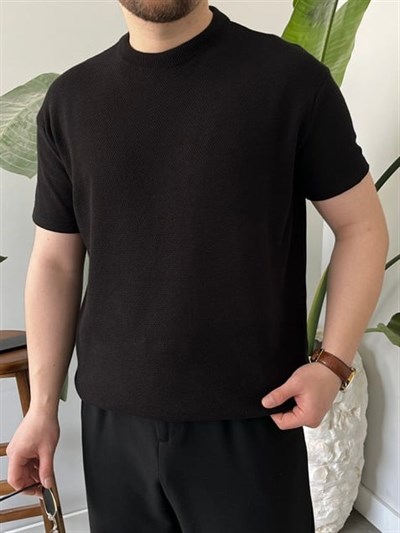Pirinç Örgülü Basic Triko