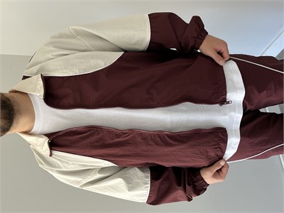 Paraşüt Kumaş Eşofman Takımı Bordo
