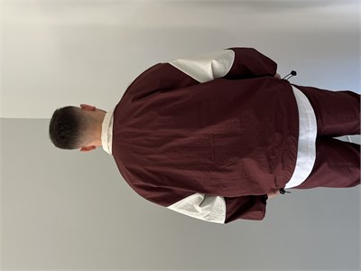 Paraşüt Kumaş Eşofman Takımı Bordo