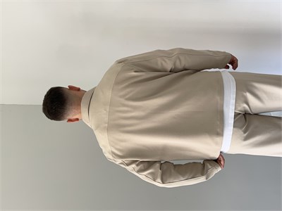 Premium Ceket Pantolon Takım Krem