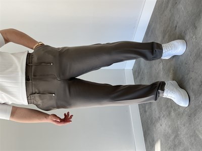 Premium Rahat Kalıp Vizon Kumaş Pantolon 