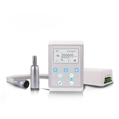 COXO Elektrikli Mikromotor C-Puma Işıklı Ünite Monte+ Kırmızı Kuşak Anguldurva