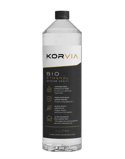 Bioethanol Şömine Yakıtı 1 LT