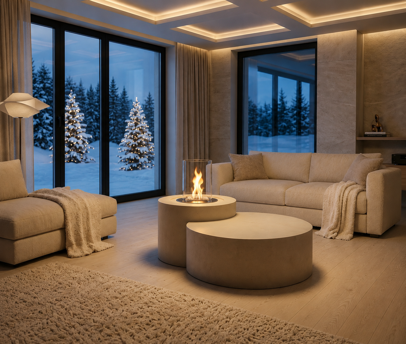 TERRAZZO & BETON ŞÖMİNELER