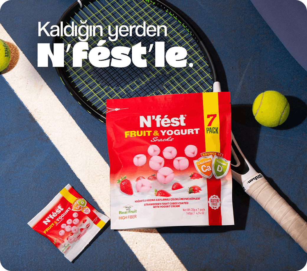 Yoğurtlu Meyve Küpü