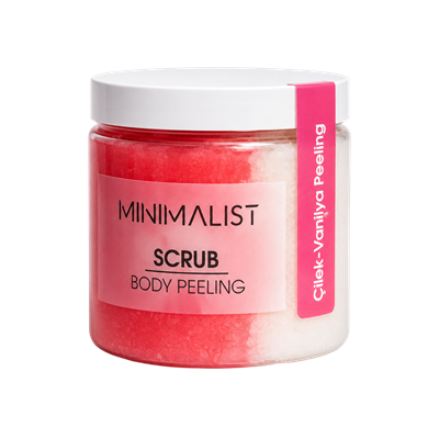 MINIMALIST Çilek-Vanilya Peeling