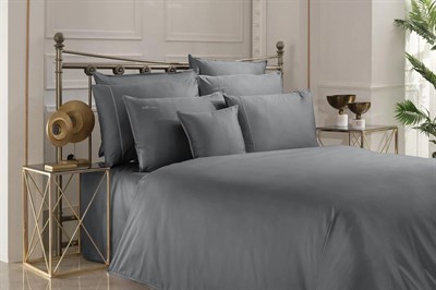 Sartoria Çift Kişilik Pamuk Saten Nevresim Takımı V8 Gri