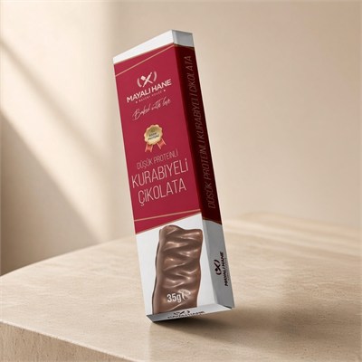 Mayalı Hane Düşük Proteinli Kurabiyeli Çikolata 35 gr