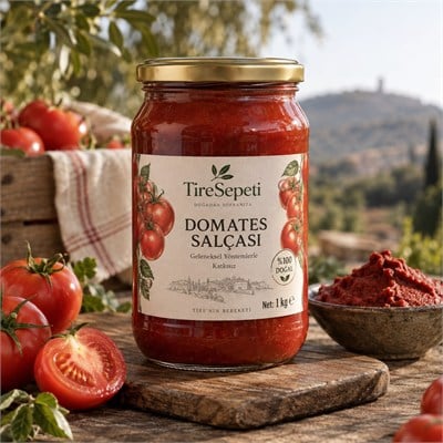 Domates Salçası Güneşte Kurutma 1kg