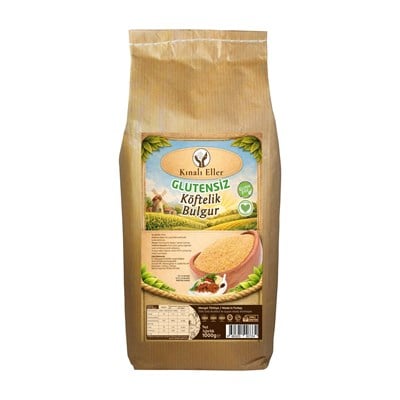 KINALIELLER KOOP. GLUTENSİZ KÖFTELİK BULGUR 1000 G