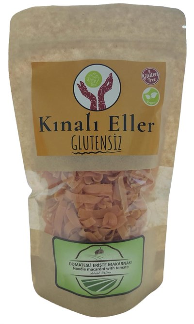 KINALIELLER KOOP. GLUTENSİZ DOMATESLİ ERİŞTE 120 G