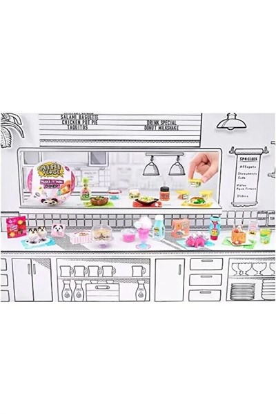 ADO-IMV546825 MINIVERSE FOOD DINER S4 -33
