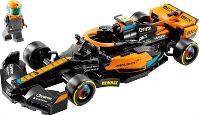 ADOL-LSR76919-S 2023 MCLAREN F1 RACE CAR 3 STAND