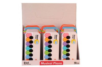 BIR-8881-1B DISPLAYDE RENKLI BEYAZ PIANO 144