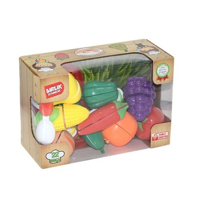 BIR-URT007-PVC-2A/B 5 MEYVELI KESILEBILEN SEBZE&MEYVE 72