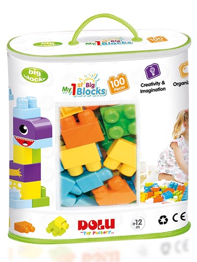 DOLU-5020 BASKILI TORBADA BUYUK BLOKLAR 100 PRC 6