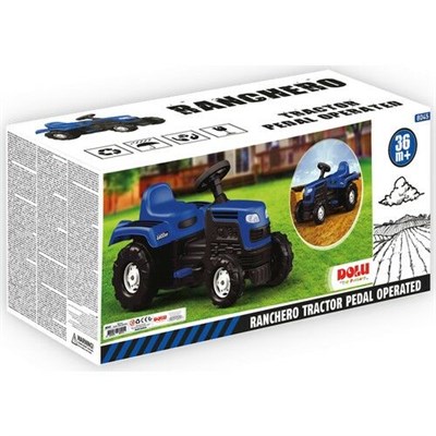 DOLU-8045 RANCHERO PEDALLI TRAKTOR MAVI 1