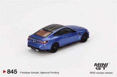 EKC-MGT00845-BL MINI GT 1/64 BMW M4 COMPETITION (G82) PORTIMAO 24
