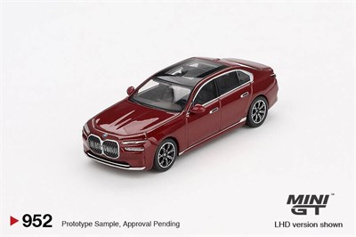EKC-MGT00952-BL MINI GT 1/64 BMW I7 XDRIVE60 AVENTURIN   BLIST 24