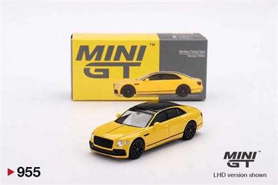 EKC-MGT00955-BL MINI GT 1/64 BENTLEY FLYING SPUR MONACO YELLOW 24