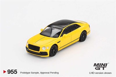 EKC-MGT00955-BL MINI GT 1/64 BENTLEY FLYING SPUR MONACO YELLOW 24