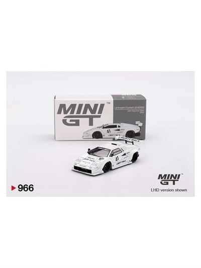 EKC-MGT00966-BL MINI GT 1/64 LAMBORGHINI COUNTACH LB WORKS WHI 24