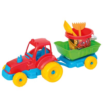 FEND-03514 SPIDERMAN TRAKTOR PLAJ SET 16