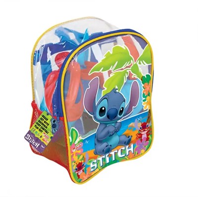 FEND-04063 STITCH RESIMLI SIRT CANTALI PLAJ SET 20