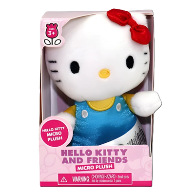 GPH-HKT25800-25087 HELLO KITTY MINI PELUS 7,5 CM  18
