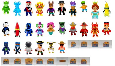 GPH-TUY23000-4002-3 STUMBLE GUYS 3 LU MINI FIGUR 27
