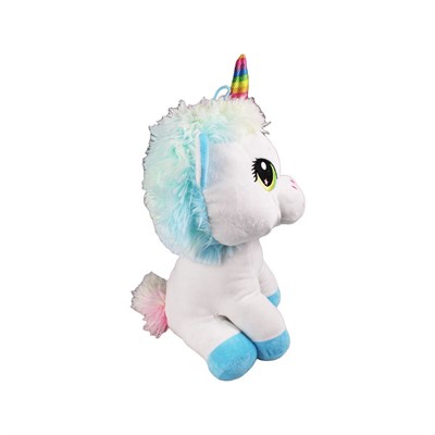 HAL-PL62218 35 CM PEMBE MAVI PATILI UNICORN 24