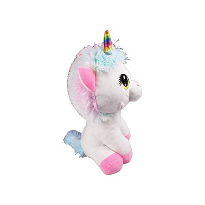HAL-PL62218 35 CM PEMBE MAVI PATILI UNICORN 24