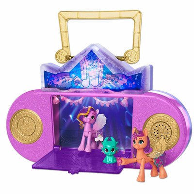 INT-F3867  MLP MUZIKLI VE ISIKLI MANE MELODY OYUN SETI 4