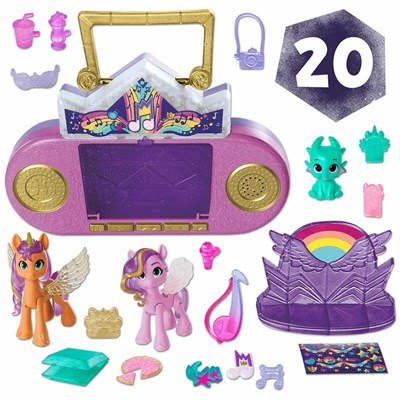 INT-F3867  MLP MUZIKLI VE ISIKLI MANE MELODY OYUN SETI 4