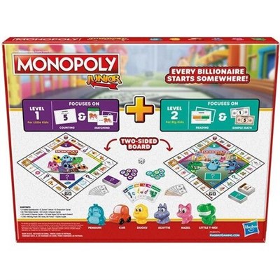 INT-F8562 MONOPOLY JUNIOR 2 SI BIR ARADA 6