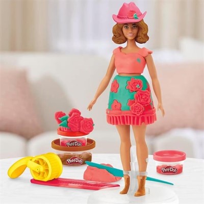 INT-G1360 PD BARBIE FLORALS END FRINGE 6