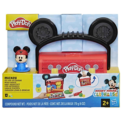 INT-G2326 PD DISNEY JR ON THE GO PLAYSET AST 4