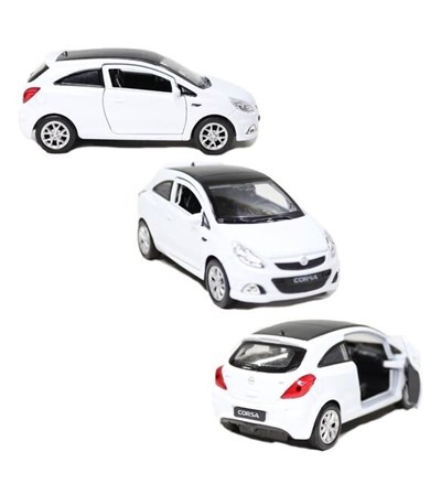 KT-42363 WELLY DIE CAST PULL BACK OPEL CORSA 72