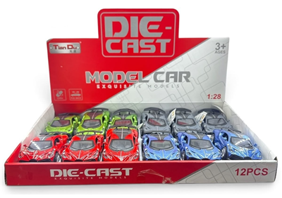 KZL-D2804-2M BUGATTI 1:28 12LI BOX  48
