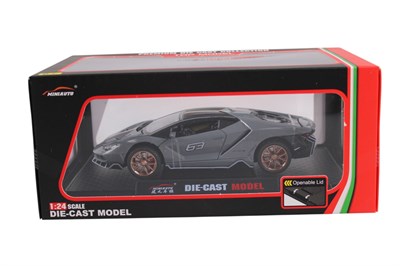 KZL-DC24283 LOMBARGHINI 1:24 ISIKLI SESLI KUTULU 18