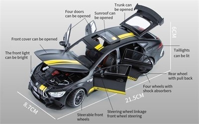 KZL-M337-1 KUT 1:24 MERCEDES AMG  24