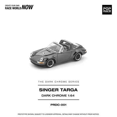 KZL-PRDC001 SINGER TARGA DARK CHROME 48