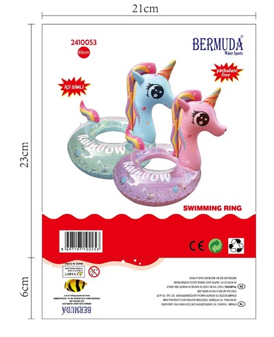 KZLD-2410053 SIMIT HAYVAN BASLI 64CM UNICORN  72