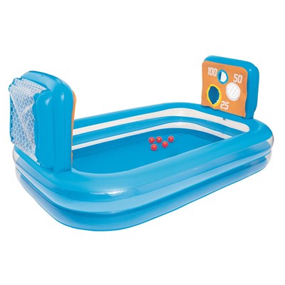 KZLD-BW54170 HAVUZ BUYUK TOP OYUNLU 237X152CM 3