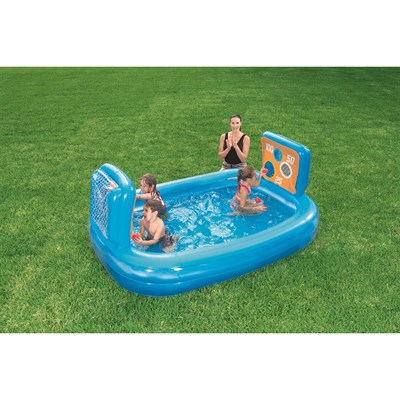 KZLD-BW54170 HAVUZ BUYUK TOP OYUNLU 237X152CM 3